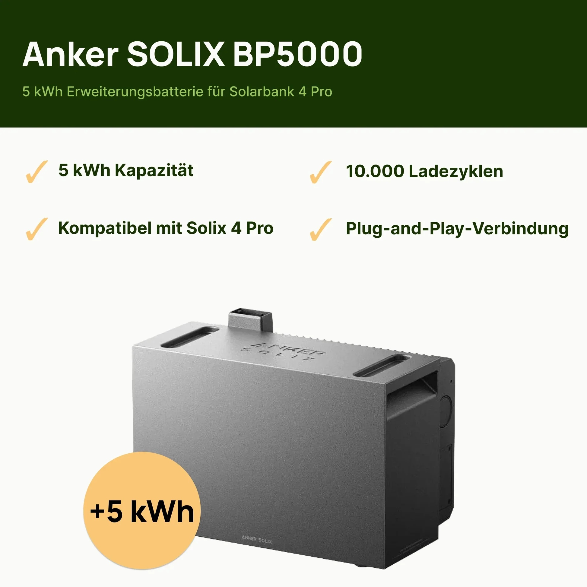 Anker SOLIX BP5000 Erweiterungsakku