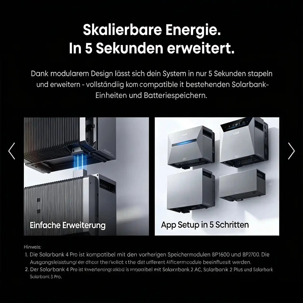 Anker SOLIX Solarbank 4 E5000 Pro Batteriespeicher
